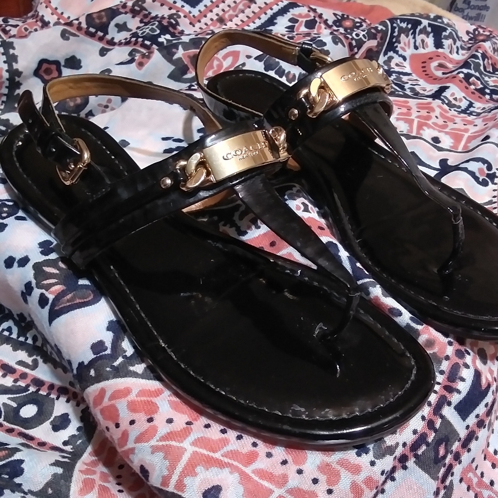 Coach sandals